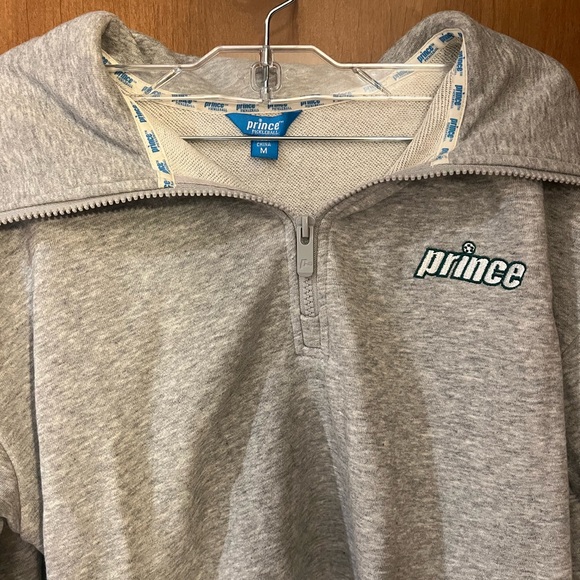 NWT Prince Pickleball for Target French Terry 1/4 Zip Sweatshirt - Picture 3 of 11